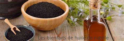 Les bienfaits de huile de nigelle