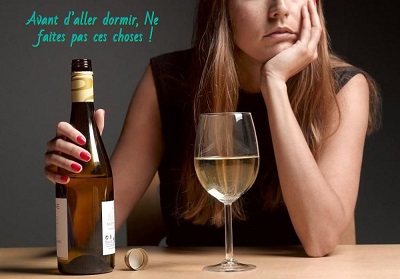 Avant d’aller dormir, Ne faites pas ces choses !