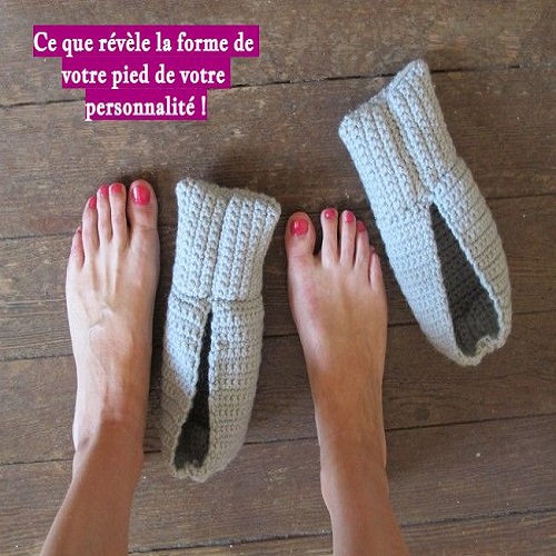 Ce que révèle la forme de votre pied de votre personnalité !