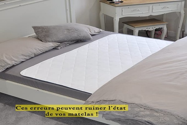 Ces erreurs peuvent ruiner l’état de vos matelas !