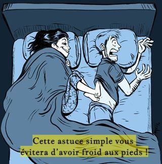 Cette astuce simple vous évitera d’avoir froid aux pieds !
