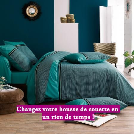 Changez votre housse de couette en un rien de temps !