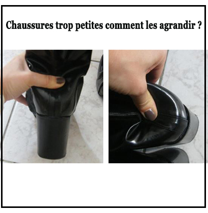 Chaussures trop petites comment les agrandir ?