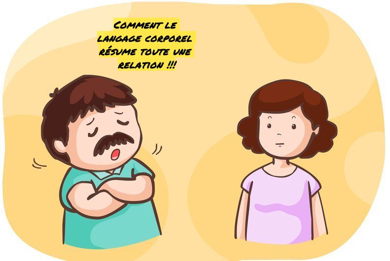 Comment le langage corporel résume toute une relation