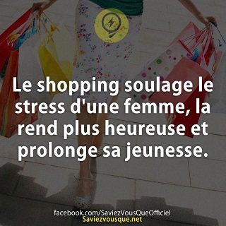 Comment le shopping vous rend heureux ?