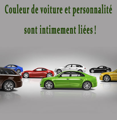 Couleur de voiture et personnalité sont intimement liées !