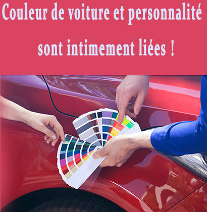 Couleur de voiture et personnalité sont intimement liées !