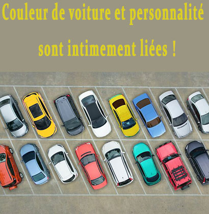 Couleur de voiture et personnalité sont intimement liées !