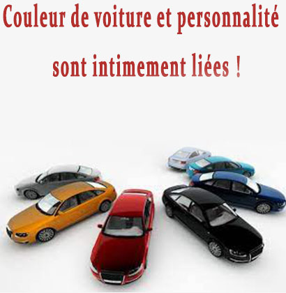Couleur de voiture et personnalité sont intimement liées !