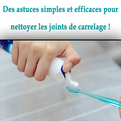 Des astuces simples et efficaces pour nettoyer les joints de carrelage !