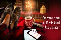 Le 31 décembre, c'est le soir où il est convenu que TOUT LE MONDE fasse la teuf' pour célébrer ensemble le passage à la nouvelle année.