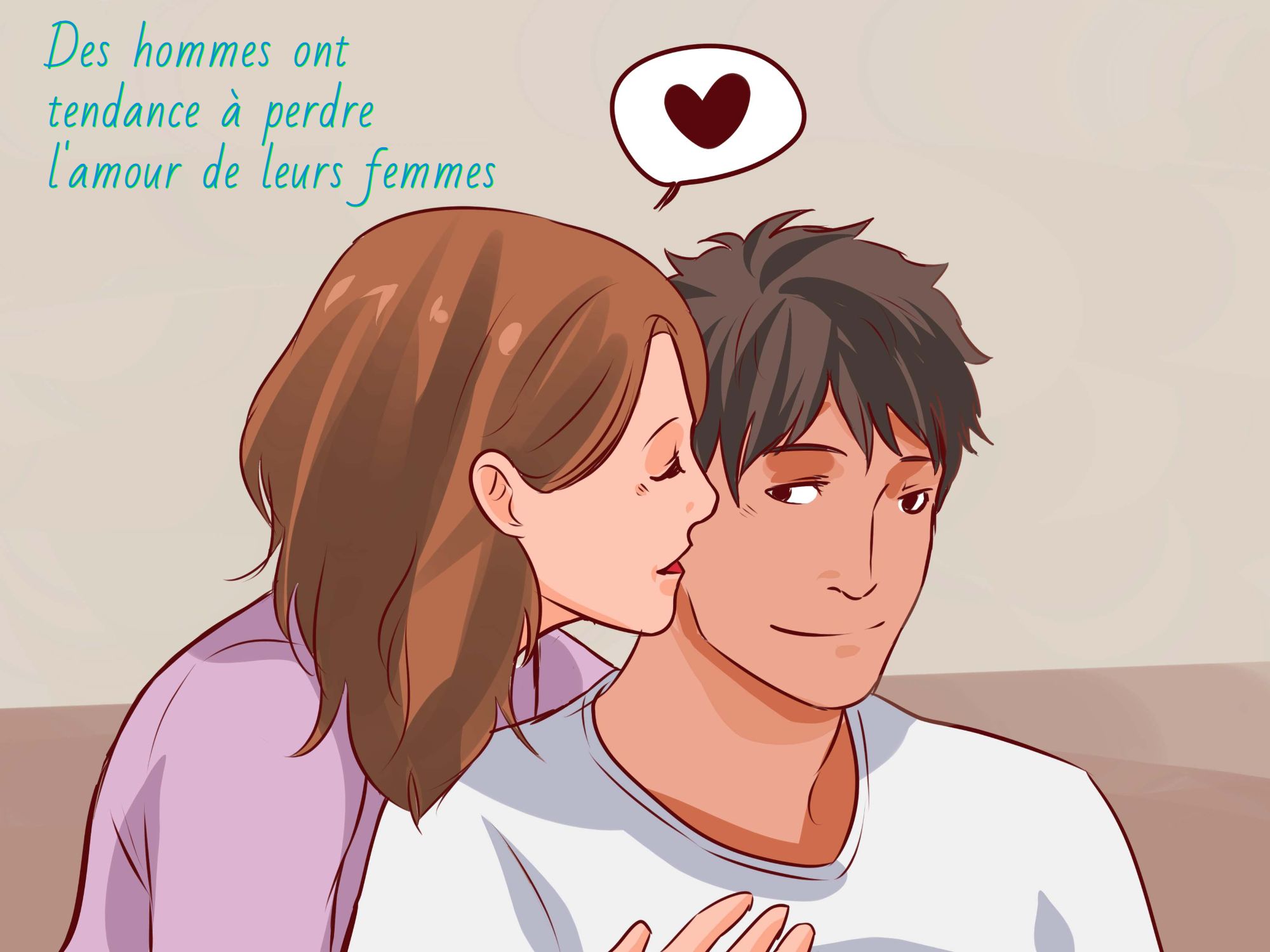 L'absence de romance Des hommes ont tendance à perdre l'amour de leurs femmes