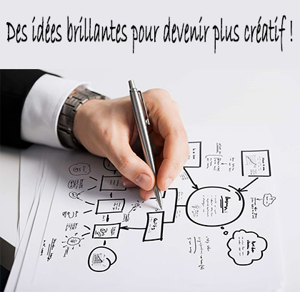Des idées brillantes pour devenir plus créatif !