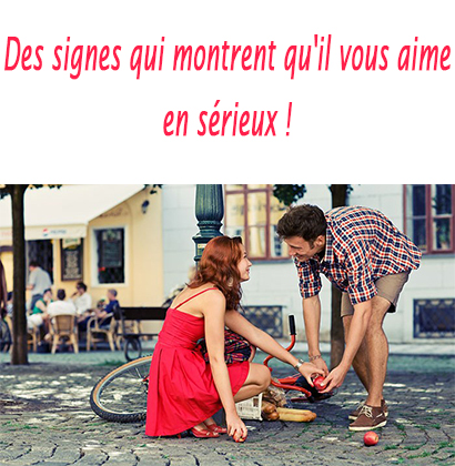 Des signes qui montrent qu'il vous aime en sérieux !
