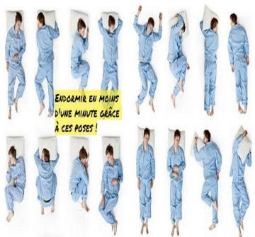 S'endormir est un défi pour beaucoup de gens. Si vous passez la nuit à lancer et à tourner, essayez l'une des poses suivantes.
