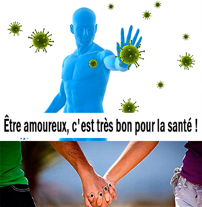 Être amoureux, c'est très bon pour la santé ! 