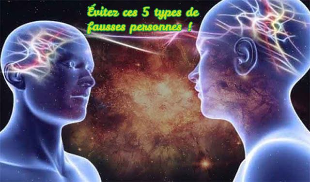 Une fausse personne Évitez ces 5 types de fausses personnes