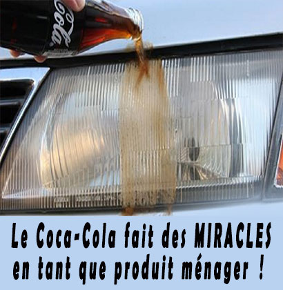 Le Coca-Cola fait des MIRACLES en tant que produit ménager !