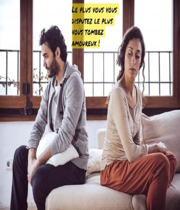Tous les couples se disputent à un moment ou à un autre. Ce qui est important, c'est de savoir comment vous deux surmontez cette dispute.