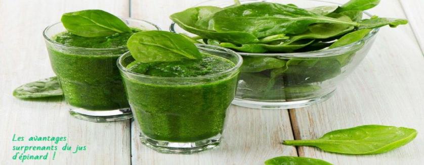 Les avantages surprenants du jus d'épinard !