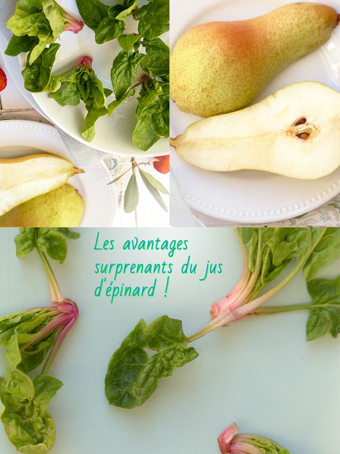 La recette de jus d'épinards Les avantages surprenants du jus d'épinard !