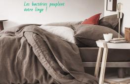 Bactéries, saletés et champignons trouvent quotidiennement refuge sous votre couette et peuvent avoir des conséquences indésirables sur votre santé.