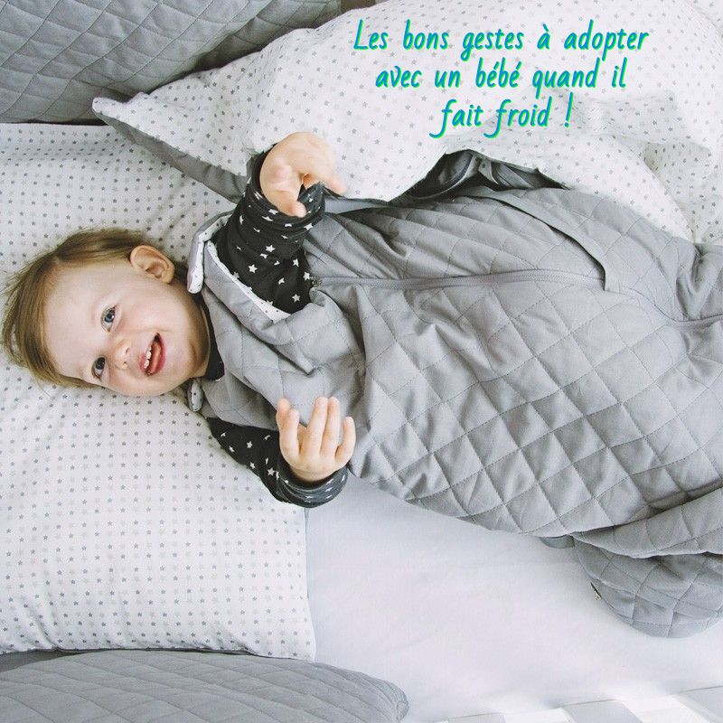 Les bons gestes à adopter avec un bébé quand il fait froid !