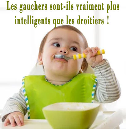 Les gauchers sont-ils vraiment plus intelligents que les droitiers !