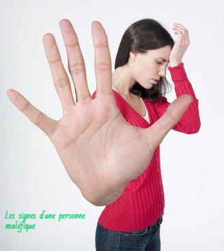 Les signes d'une personne maléfique