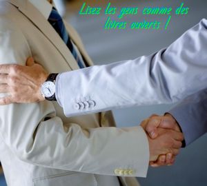 Lisez les gens comme des livres ouverts