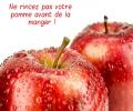 Vous rincez votre pomme avant de la manger, en fait nous avions aussi l’habitude de le faire…Voici pourquoi vous ne devriez pas le faire !
