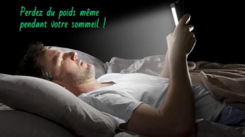 éviter le téléphone au lit Perdez du poids même pendant votre sommeil !