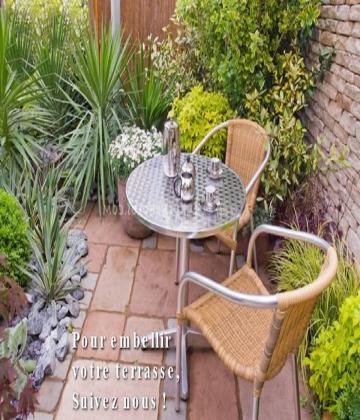 Les beaux jours arrivent, c'est le moment rêvé pour aménager et décorer la terrasse voila alors de bonnes idées de déco.