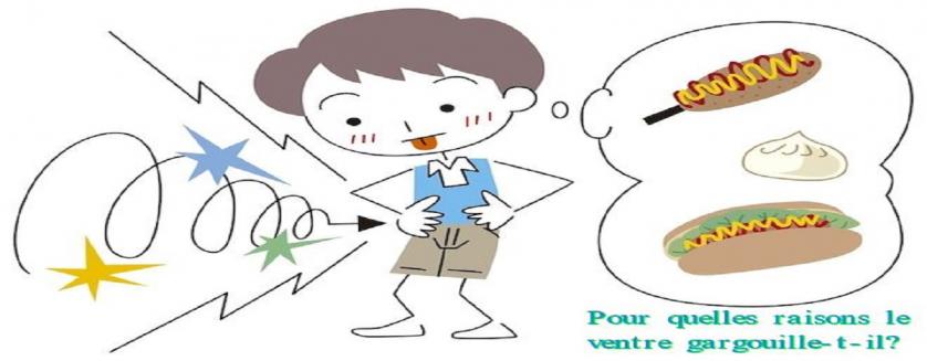 Pour quelles raisons le ventre gargouille-t-il?