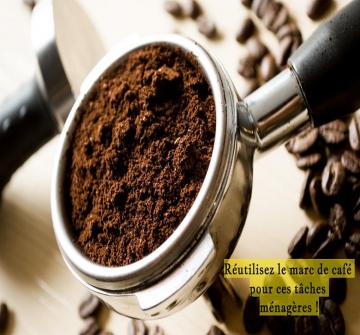 Que ce soit pour soigner des yeux gonflés ou nettoyer des casseroles : le marc de café fait des miracles.