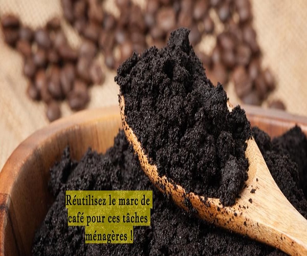 Réutilisez le marc de café pour ces tâches ménagères !