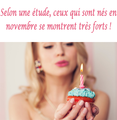 Selon une étude, ceux qui sont nés en novembre se montrent très forts !