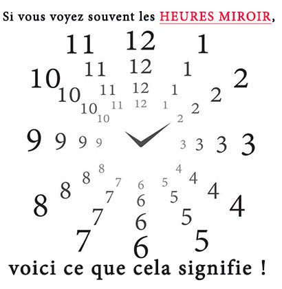 Si vous voyez souvent les heures miroir, voici ce que cela signifie !