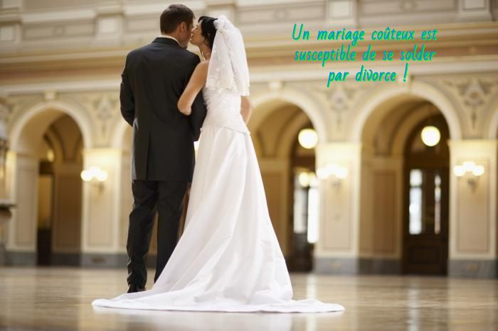 L'apparence physique et son importance Un mariage coûteux est susceptible de se solder par divorce !