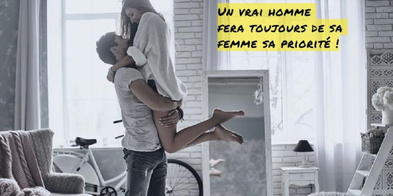 Un vrai homme mettra toujours la femme qu'il aime en premier. Il traitera sa bien-aimée comme la priorité qu'elle est.