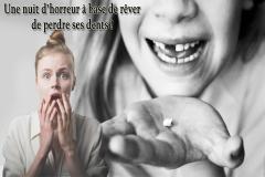 Rêver de perdre ses dents est un rêve très fréquent qu'on arrive pas toujours à interpréter, mais qui revêt en réalité de nombreuses significations.