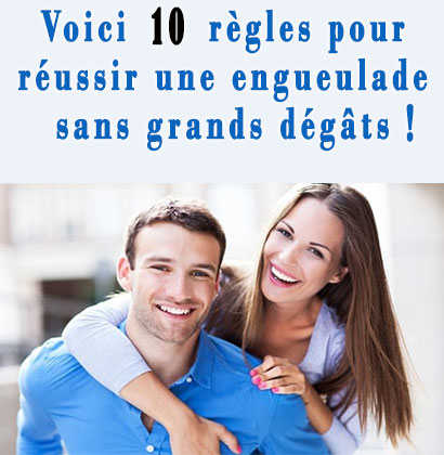 Voici 10 règles pour réussir une engueulade sans grands dégâts !