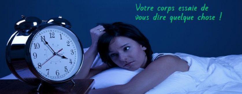 Votre corps essaie de vous dire quelque chose