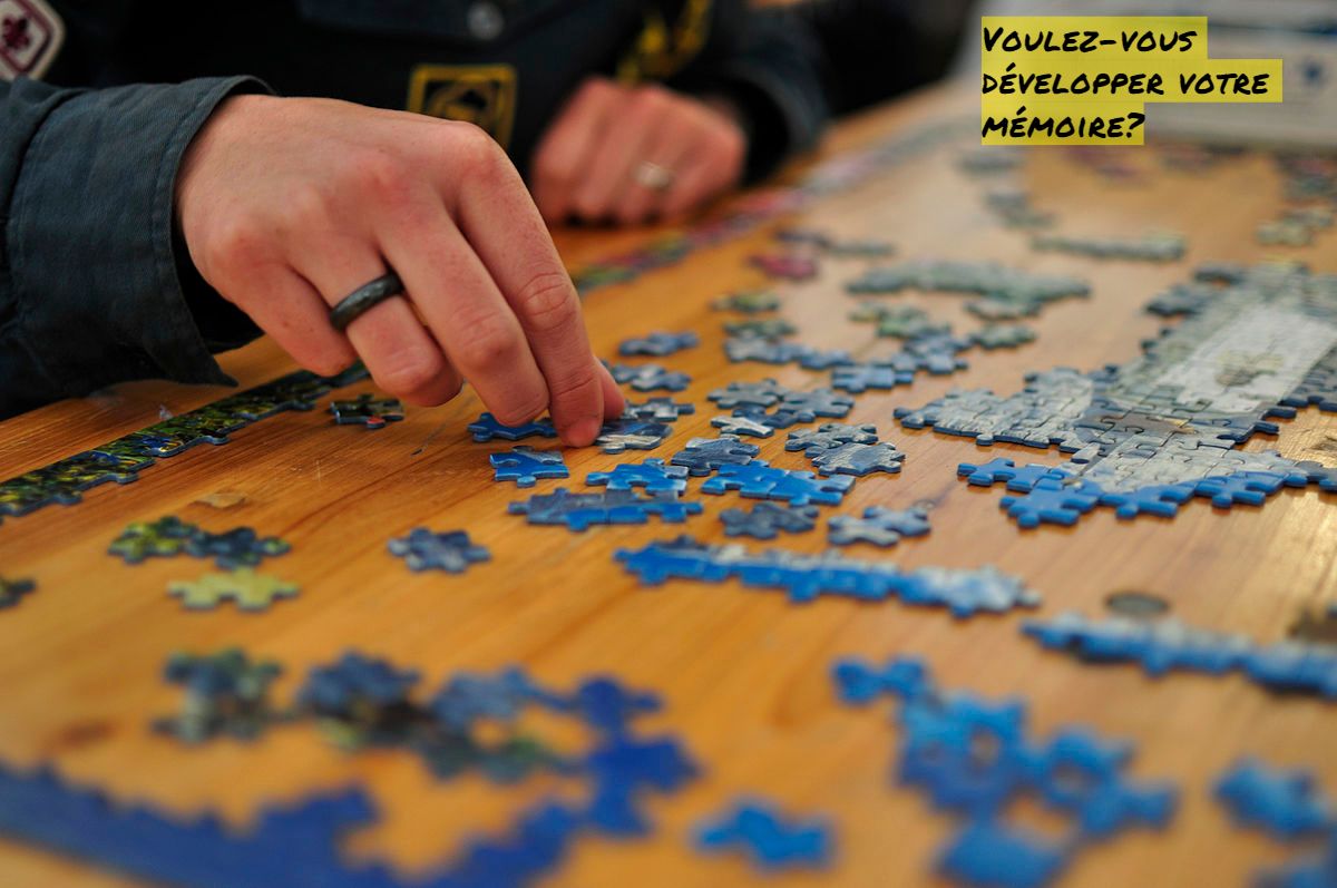 utilisez des puzzles Voulez-vous développer votre mémoire?