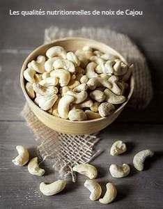 Les qualités nutritionnelles de noix de Cajou 
