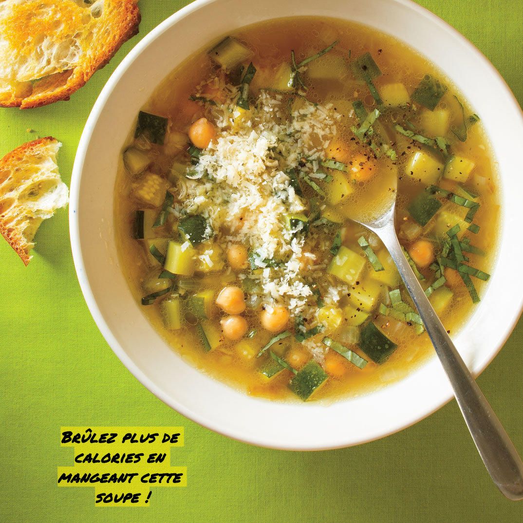 Brûlez plus de calories en mangeant cette soupe Brûlez plus de calories en mangeant cette soupe