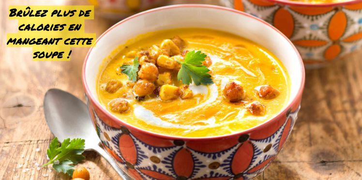 Brûlez plus de calories en mangeant cette soupe Brûlez plus de calories en mangeant cette soupe