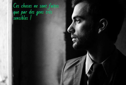 Ils souffrent souvent d'anxiété et de dépression Ces choses ne sont faites que par des gens très sensibles