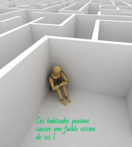 Ces habitudes peuvent causer une faible estime de soi !