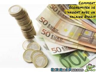 Comment économiser de l'argent Comment économiser de l'argent avec un salaire étroit!